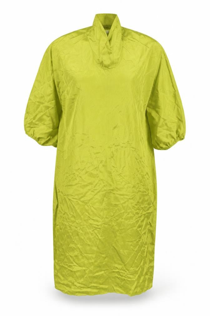 Zara Womens Green Viscose A-Line Size M Cowl Neck Pullover