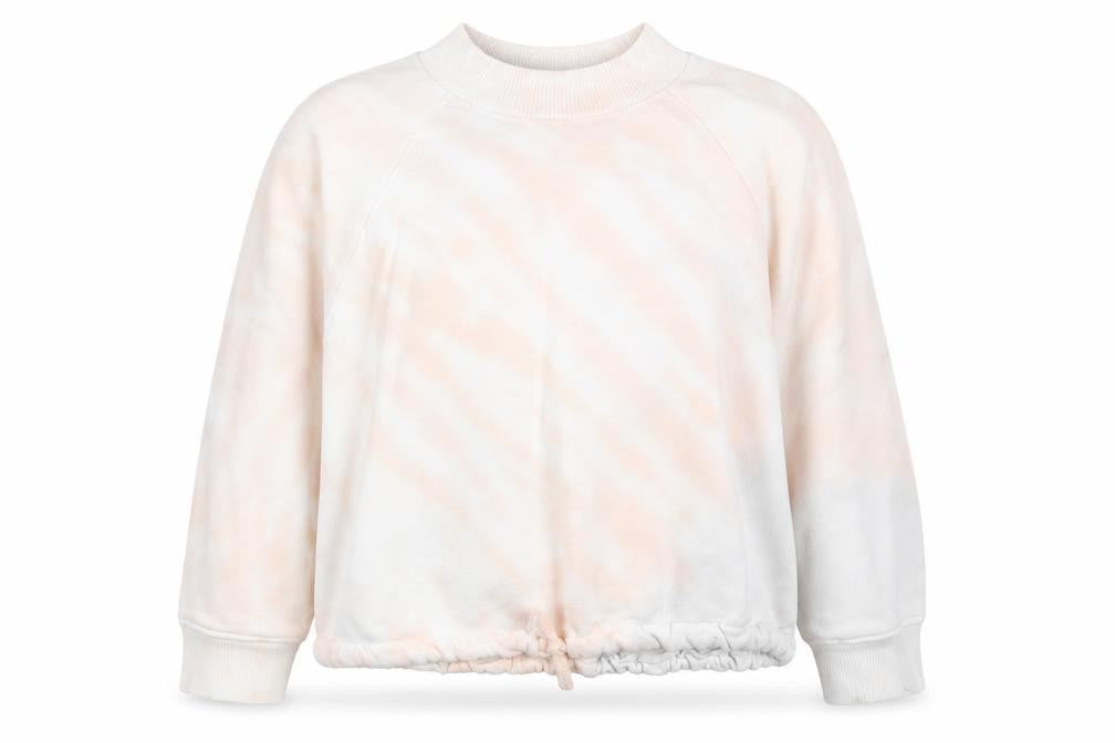 NEXT Girls Multicoloured Cotton Pullover Sweatshirt Size 8 Years Drawstring