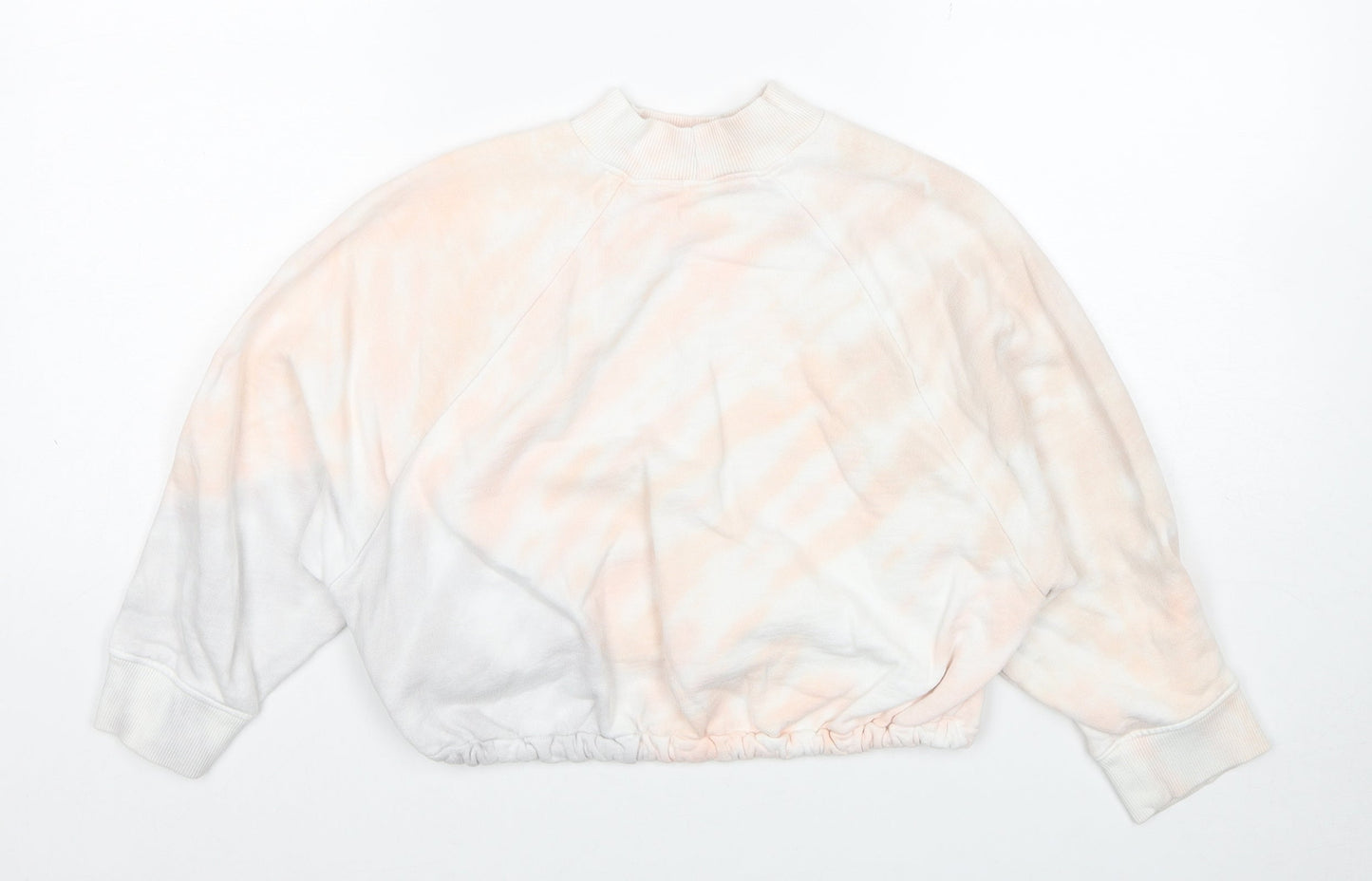 NEXT Girls Multicoloured Cotton Pullover Sweatshirt Size 8 Years Drawstring