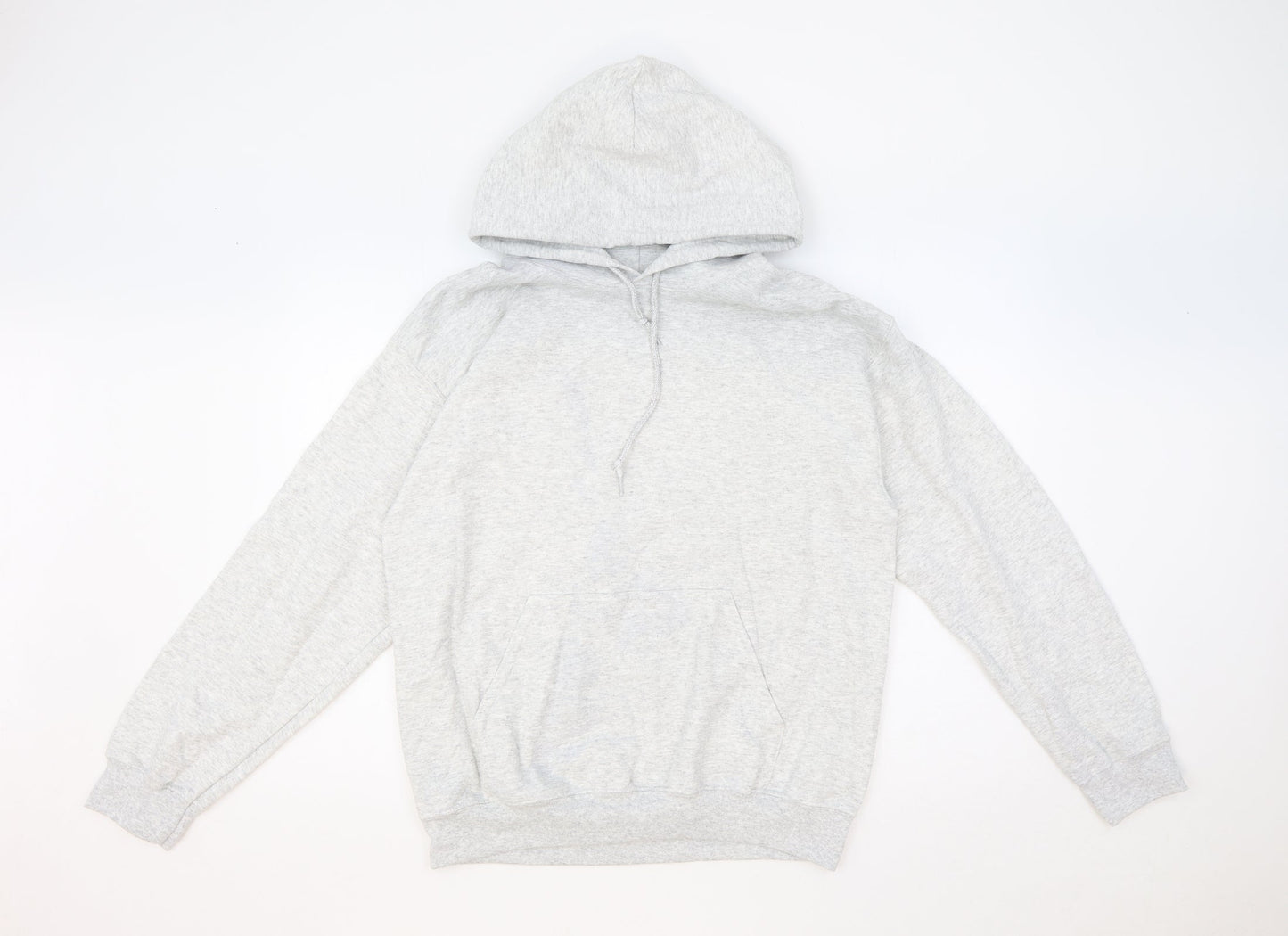 HNR LON Womens Grey Cotton Pullover Hoodie Size S Pullover