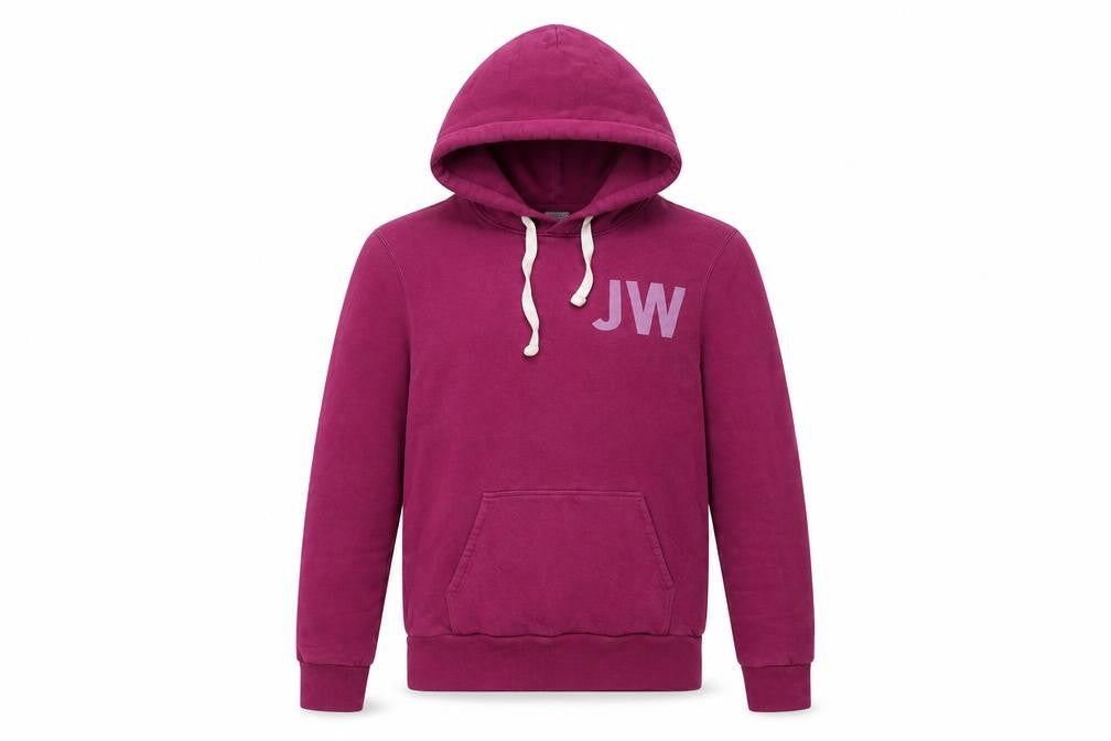 Jack Wills Womens Purple Cotton Pullover Hoodie Size XS Pullover