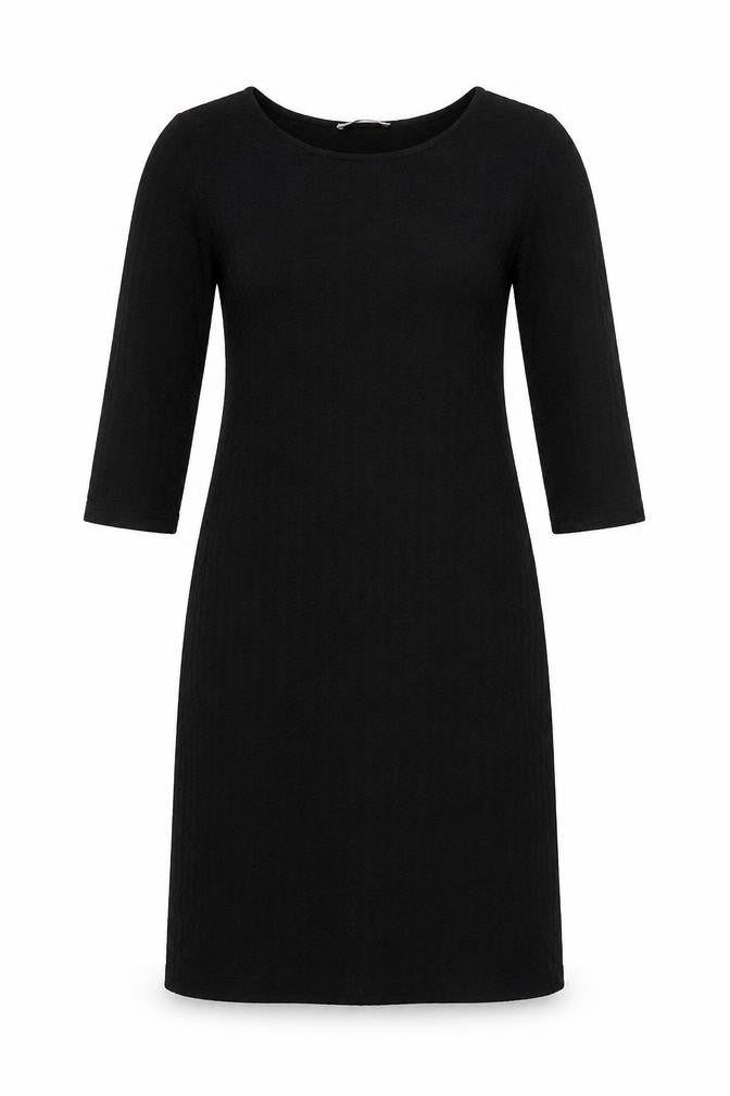 Only Womens Black Polyester A-Line Size S Round Neck Pullover