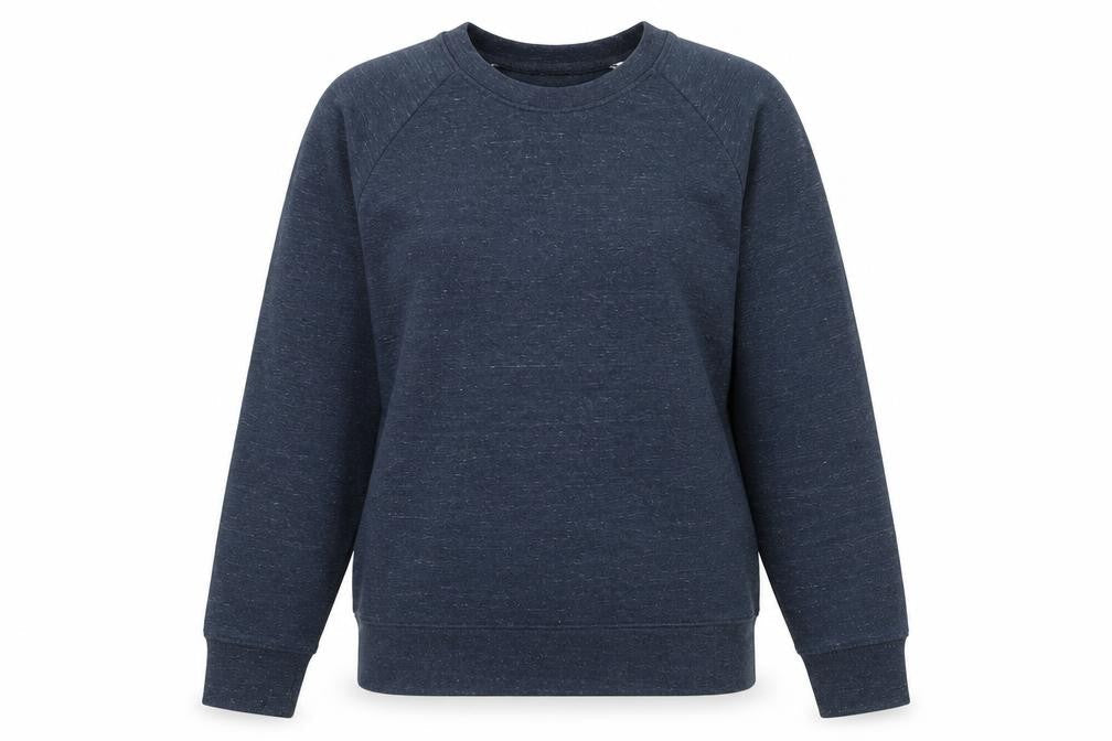 Preworn Womens Blue Cotton Pullover Sweatshirt Size M Pullover
