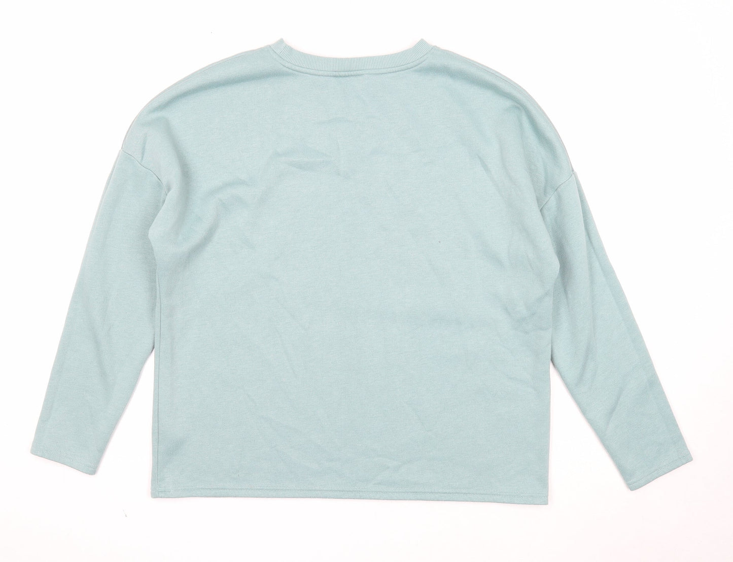 Papaya Womens Blue Polyester Pullover Sweatshirt Size M Pullover - Lots of Love