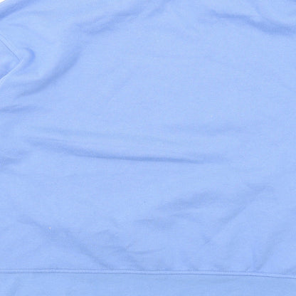Preloved Disney Womens Blue Cotton Pullover Sweatshirt Size XS Pullover - Stitch - Label