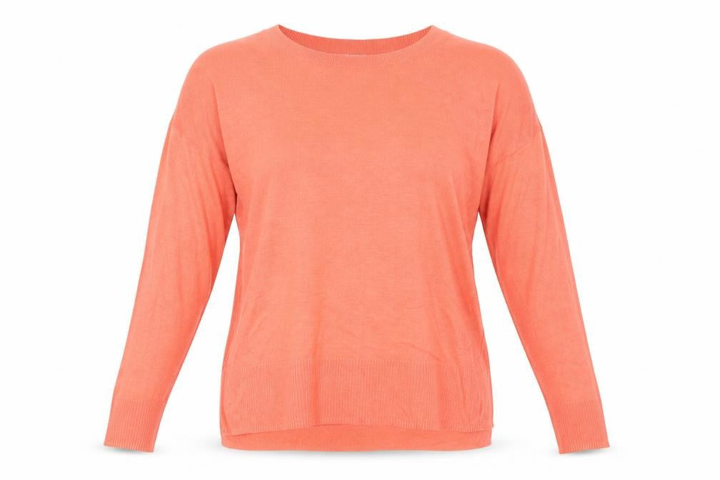 H&M Womens Pink Boat Neck 100% Cotton Pullover Jumper Size M