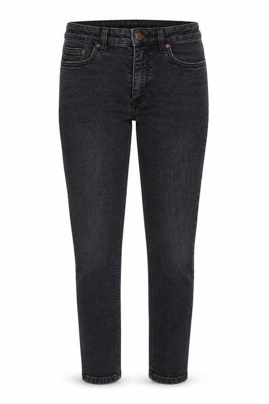 New Look Womens Grey Cotton Skinny Jeans Size 8 Regular Zip