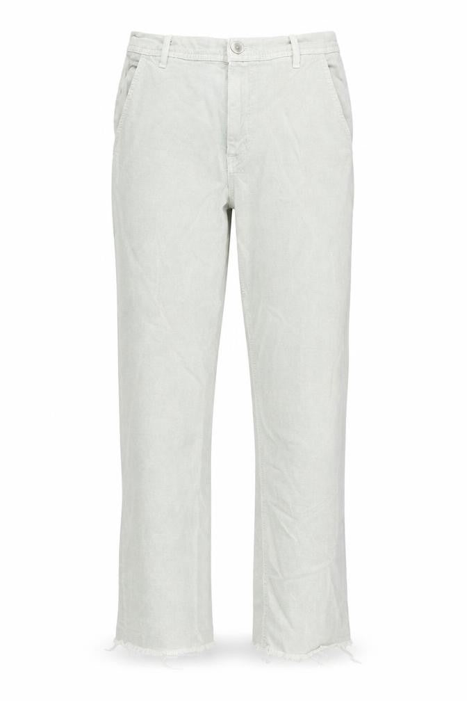 Zara Womens Green Cotton Straight Jeans Size S Regular Zip