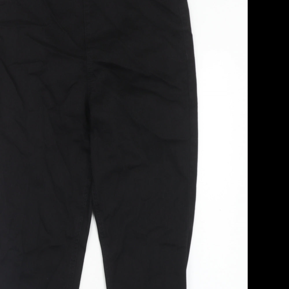 Marks and Spencer Womens Black Cotton Jegging Jeans Size 36 in Regular