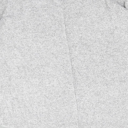 Maison De Nimes Womens Grey Boat Neck Polyester Pullover Jumper Size 14 - Chiffon Hem