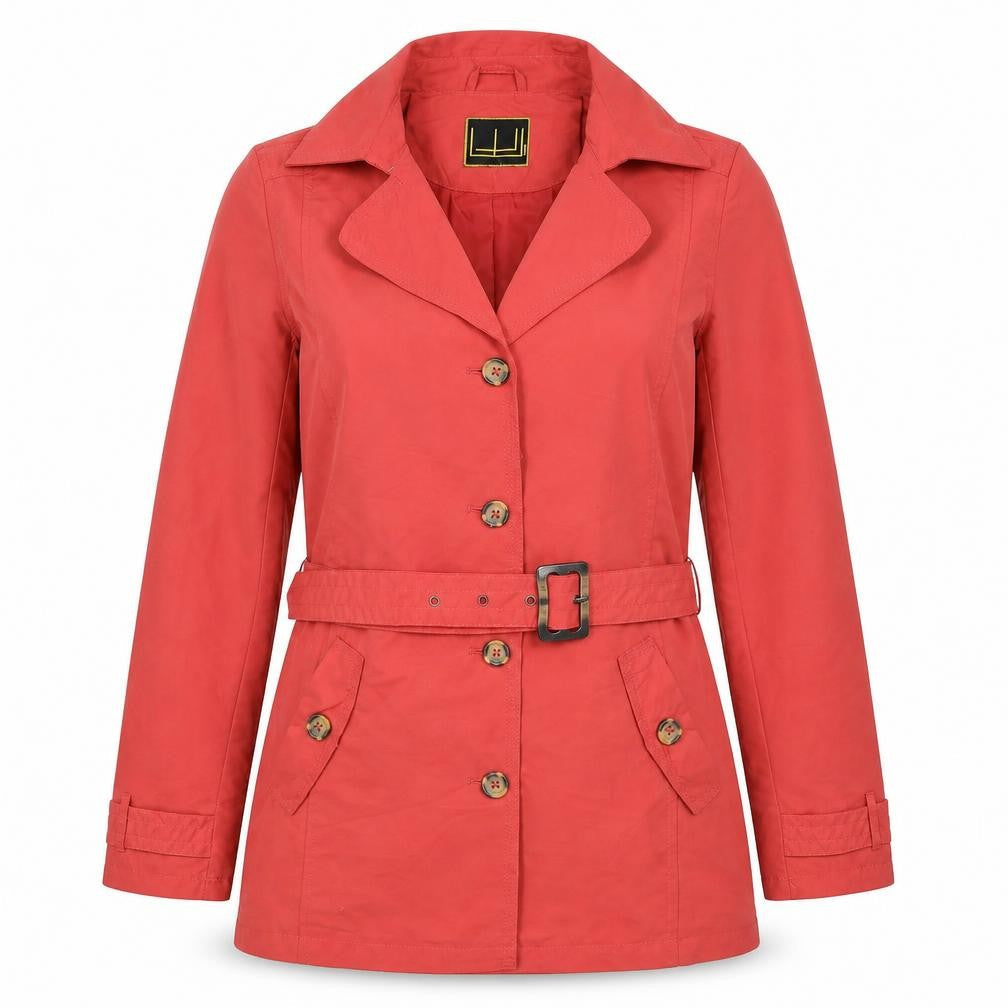 Enigma Womens Pink Jacket Size XL Button