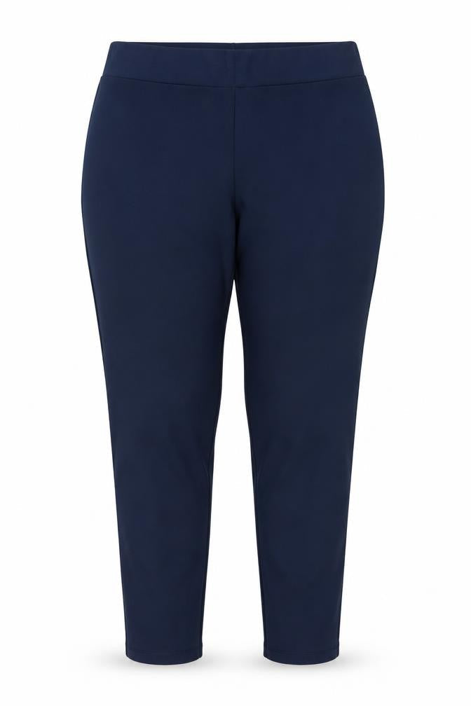 George Womens Blue Viscose Trousers Size 16 L24 in Regular