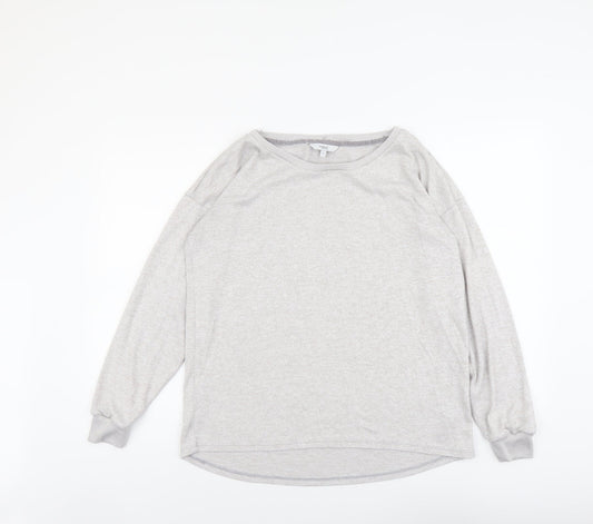 NEXT Womens Grey Polyester Pullover Sweatshirt Size 12 Pullover