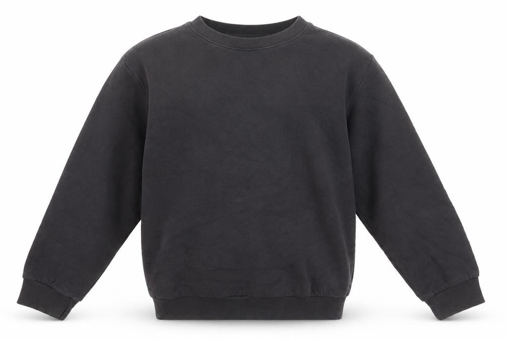 H&M Girls Grey Cotton Pullover Sweatshirt Size 10-11 Years Pullover