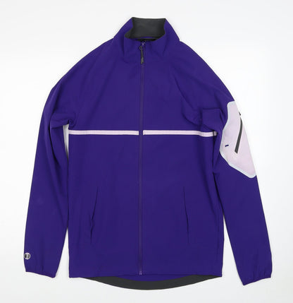 Holloway Mens Purple Jacket Size XS Zip