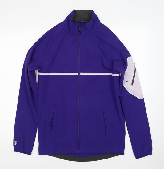Holloway Mens Purple Jacket Size XS Zip