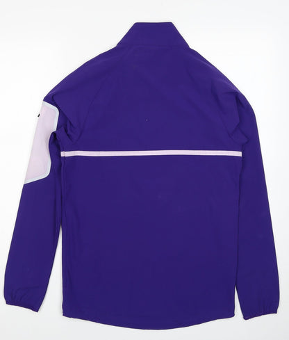 Holloway Mens Purple Jacket Size XS Zip