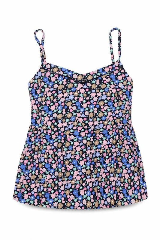 Marks and Spencer Womens Multicoloured Floral Viscose Camisole Blouse Size 6 V-Neck