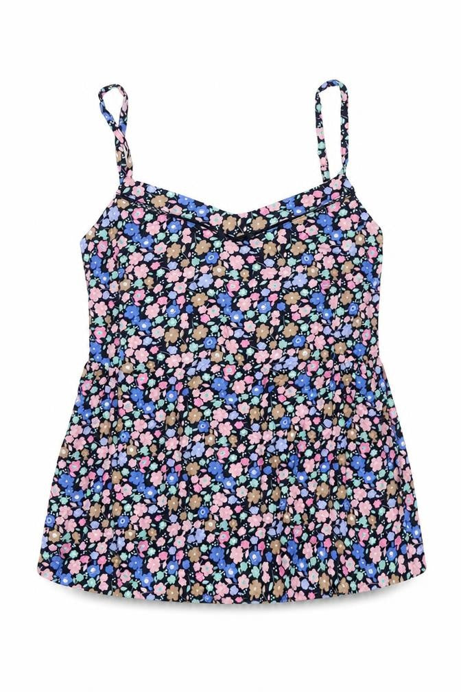 Marks & Spencer Womens Multicoloured Floral Viscose Camisole Blouse Size 6 V-Neck