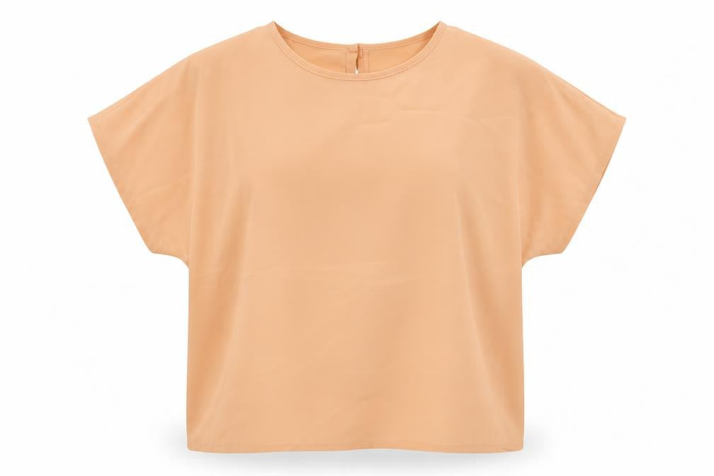 St Bernard Womens Pink Polyester Basic T-Shirt Size 16 Round Neck