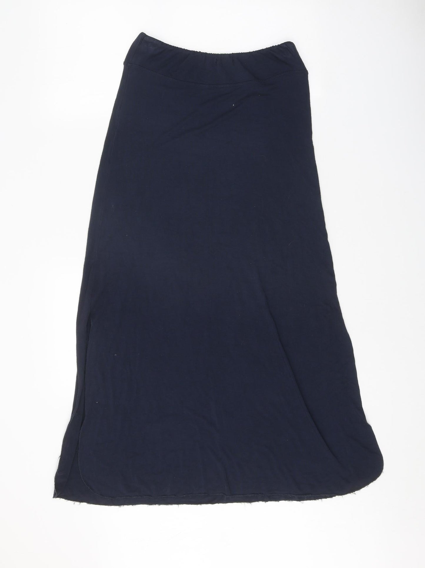 Obsession Womens Blue Polyester Swing Skirt Size 28 in