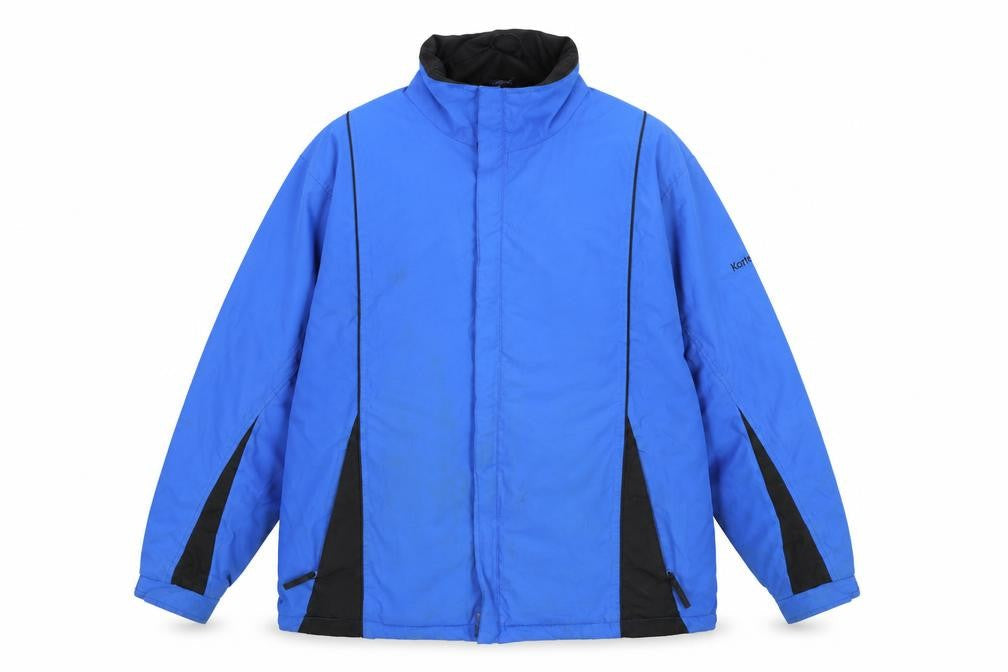 Kartel Mens Blue Jacket Size XL Zip