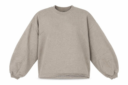 Primark Womens Brown Cotton Pullover Sweatshirt Size 6 Pullover - Cropped