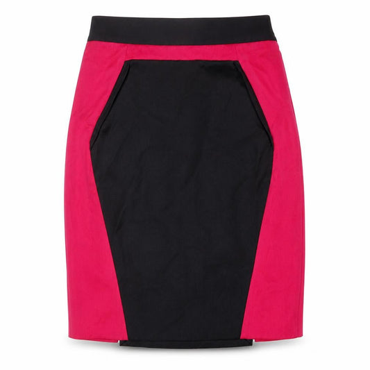 Sub-Couture Womens Multicoloured Polyester Straight & Pencil Skirt Size 12 Zip