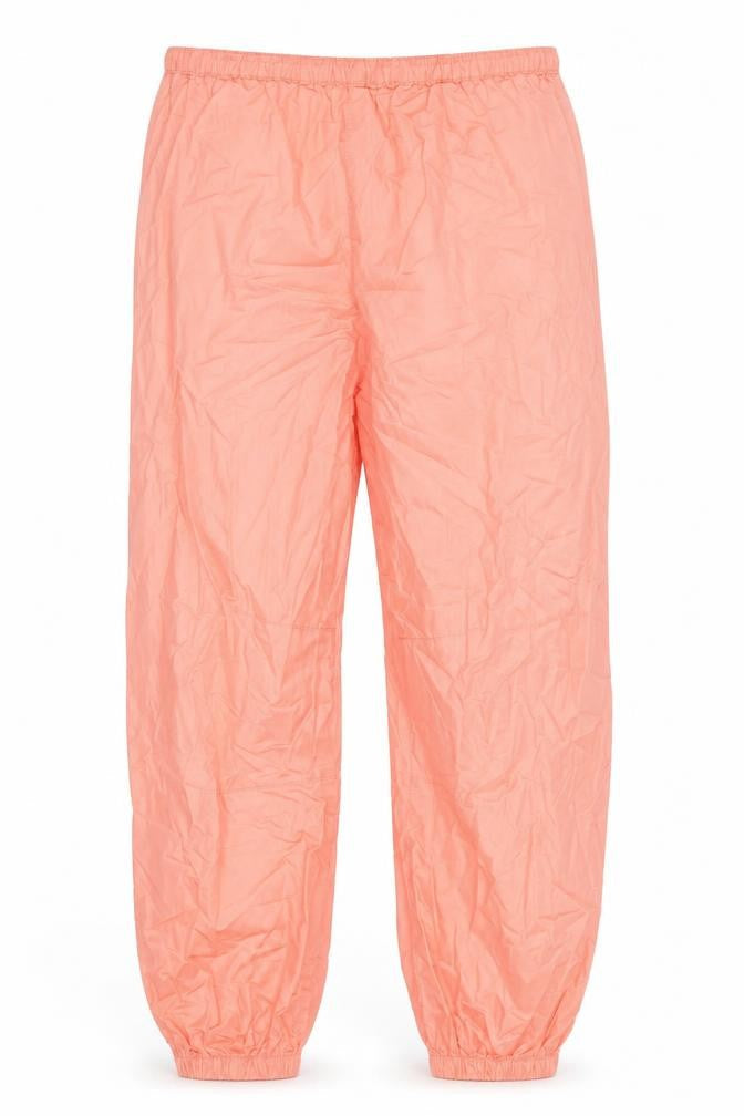Denim & Co. Womens Pink Cotton Trousers Size XS Regular Drawstring