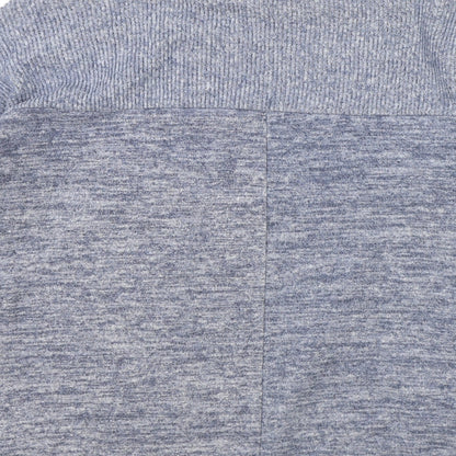 George Womens Blue Round Neck Cotton Pullover Jumper Size S