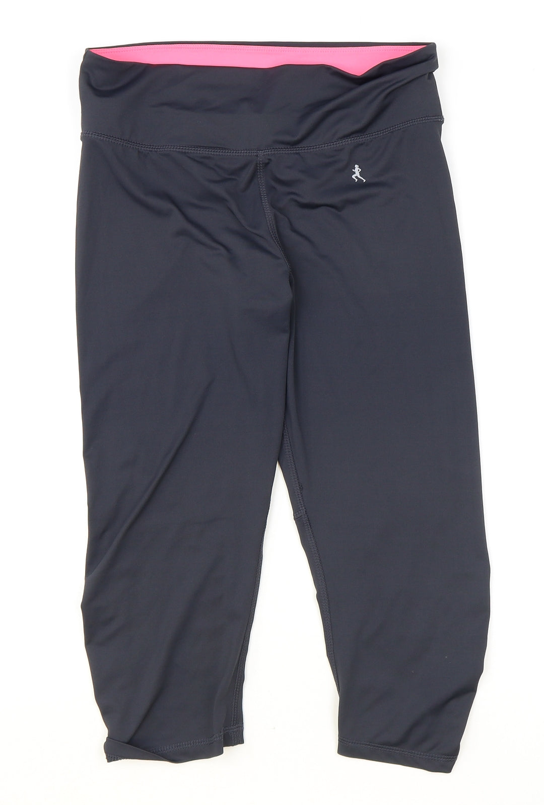 Atmopshere Womens Grey Polyester Cropped Leggings Size 10