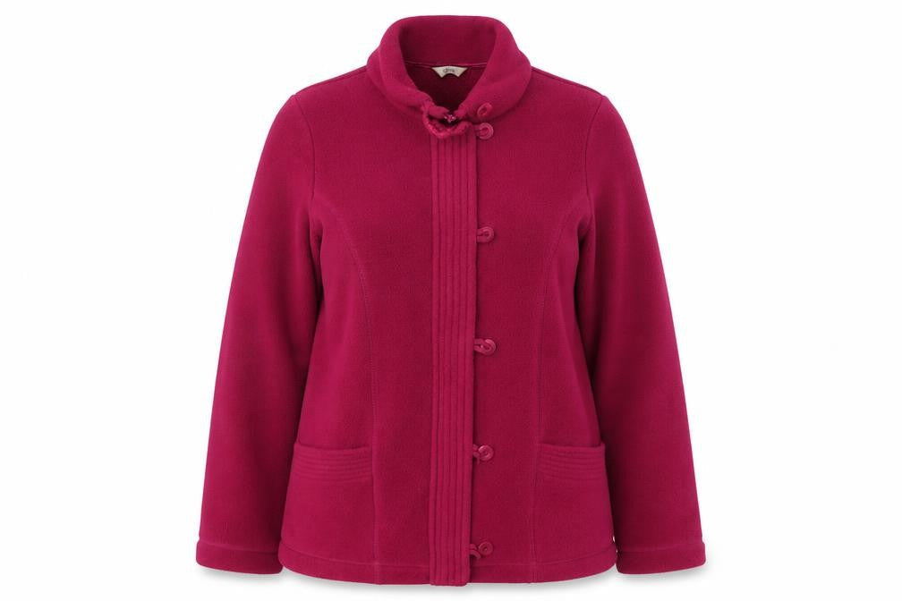 Marks & Spencer Womens Purple Jacket Size 14 Zip