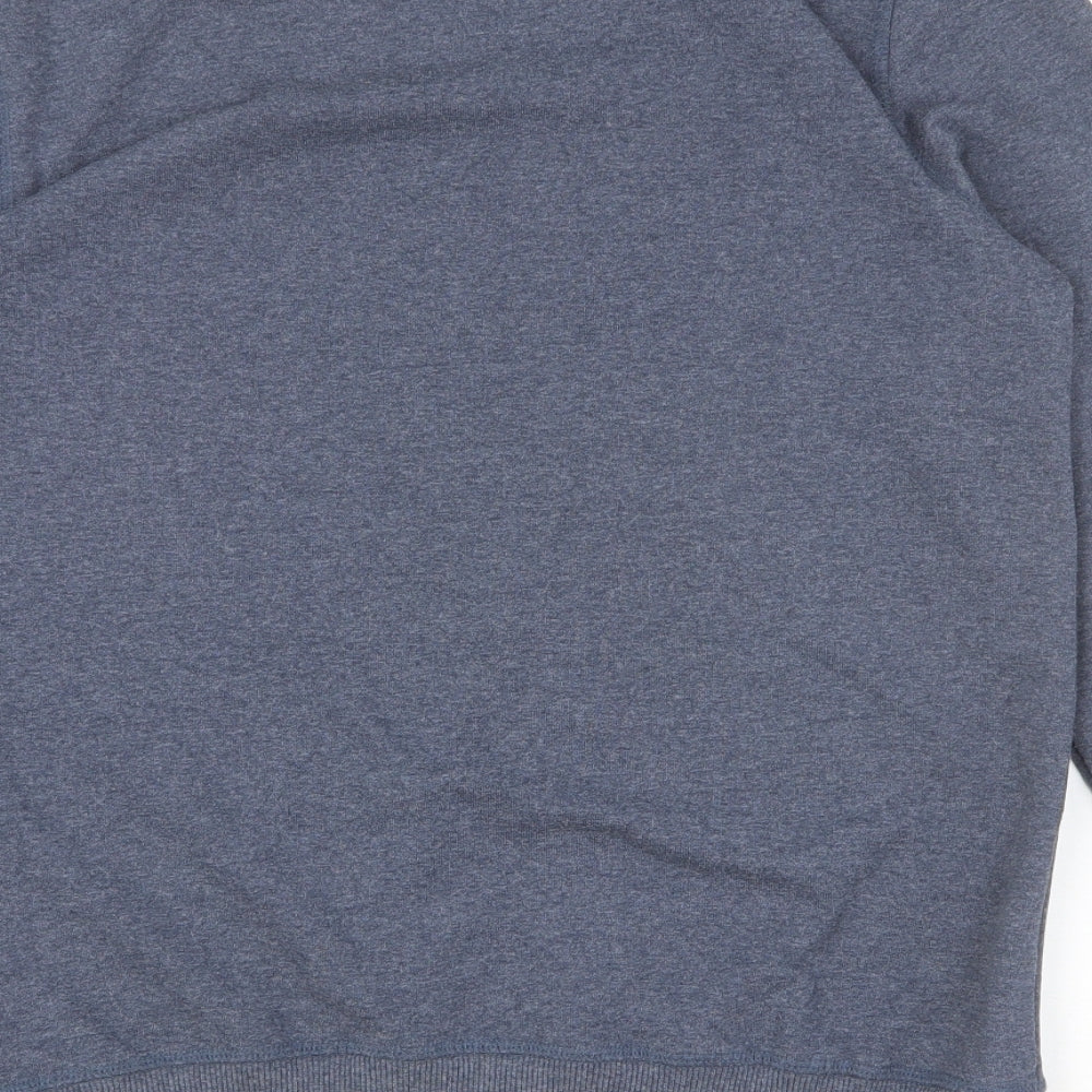 Budweiser Mens Grey Cotton Pullover Sweatshirt Size S