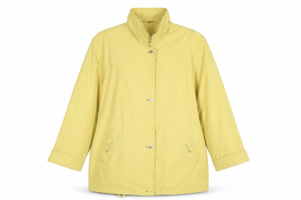 Telemac Womens Yellow Jacket Size 2XL Zip