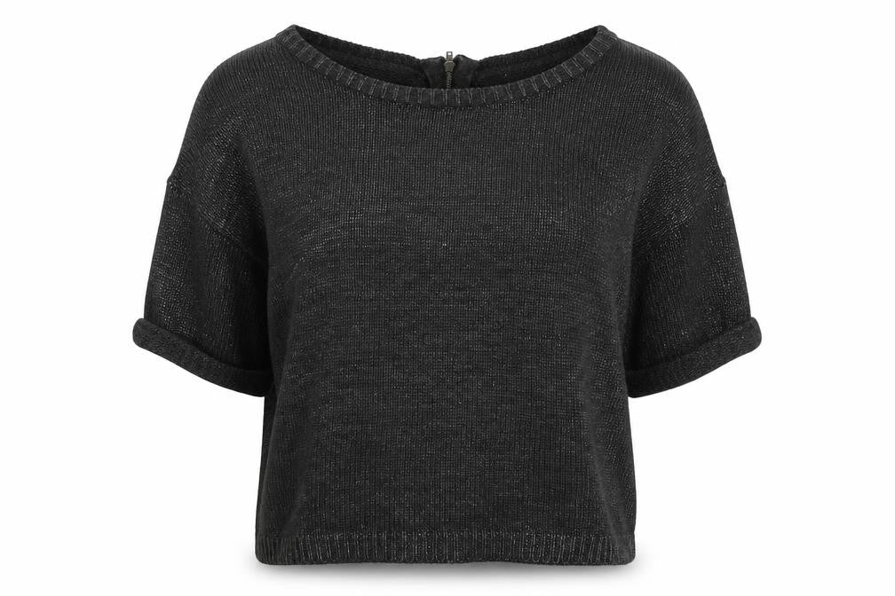 New Look Womens Grey Boat Neck Acrylic Pullover Jumper Size 14