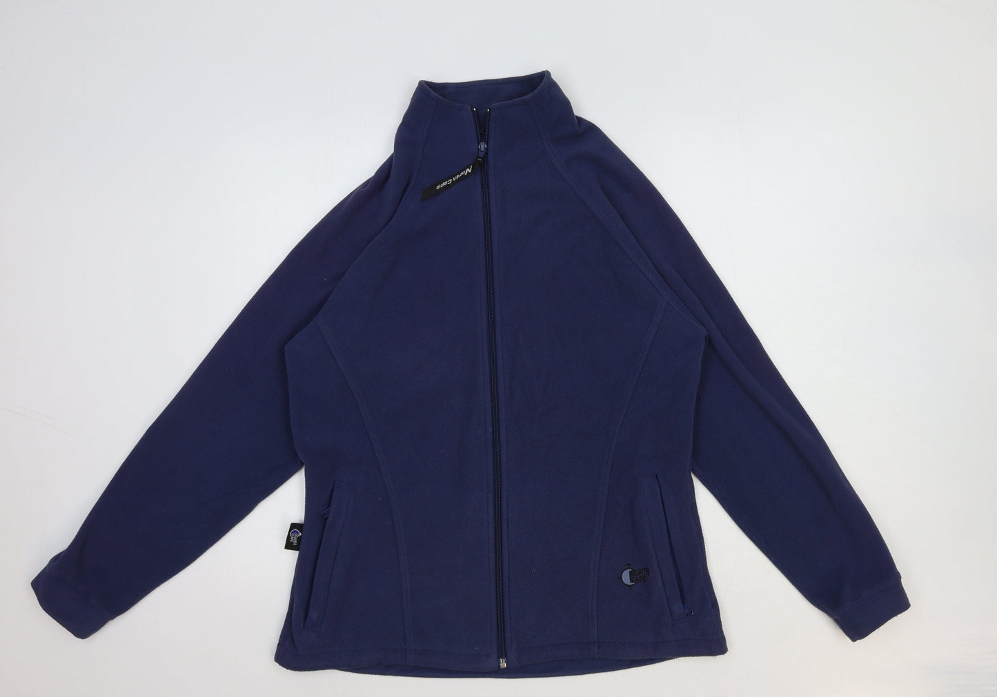 North Cape Womens Blue Jacket Size M Zip