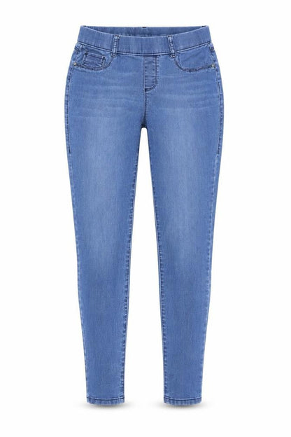 Dorothy Perkins Womens Blue Cotton Jegging Jeans Size 8 L27 in Regular