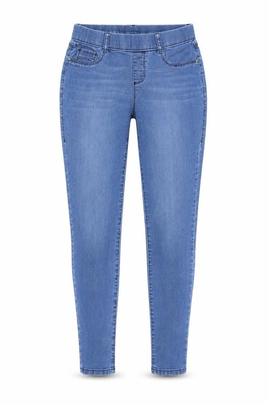 Dorothy Perkins Womens Blue Cotton Jegging Jeans Size 8 L27 in Regular
