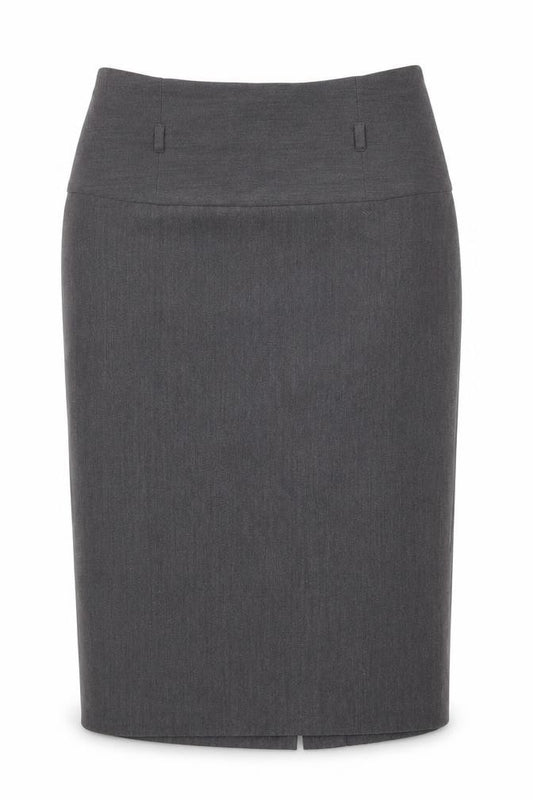 Papaya Womens Grey Polyester Straight & Pencil Skirt Size 8 Zip