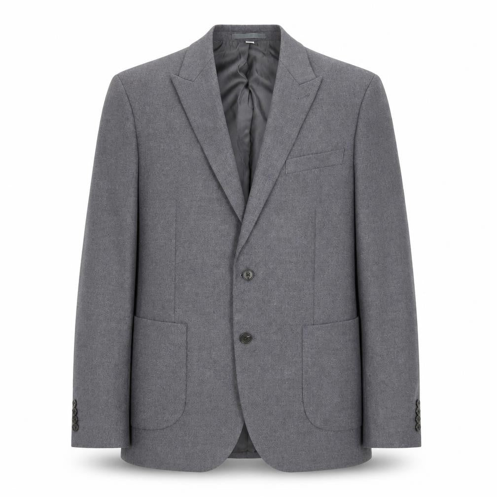 Autograph Mens Grey Polyester Jacket Suit Jacket Size 42 Regular