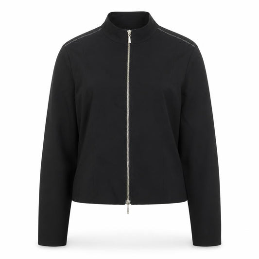 Apart Womens Black Jacket Size 14 Zip