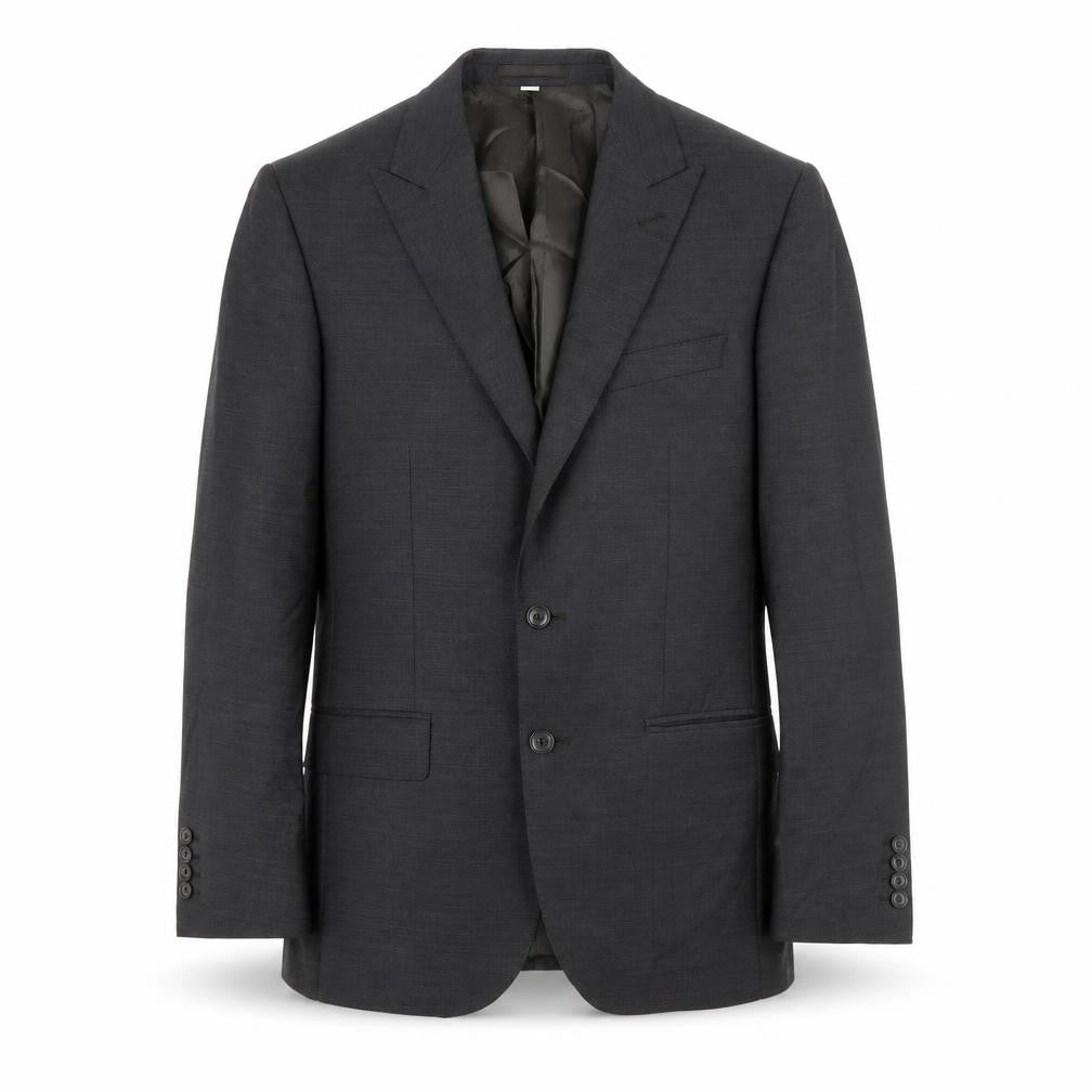 Marks & Spencer Mens Grey Wool Jacket Suit Jacket Size 40 Regular