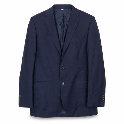Autograph Mens Blue Wool Jacket Blazer Size 40 Regular