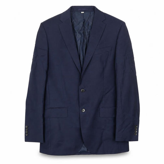 Autograph Mens Blue Wool Jacket Blazer Size 40 Regular