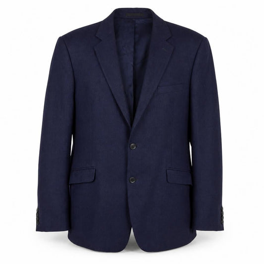 Alexandre Mens Blue Wool Jacket Suit Jacket Size 44 Regular