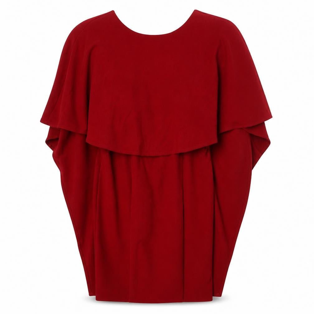 Shop Direct Womens Red Polyester Sheath Size 10 Boat Neck Zip
