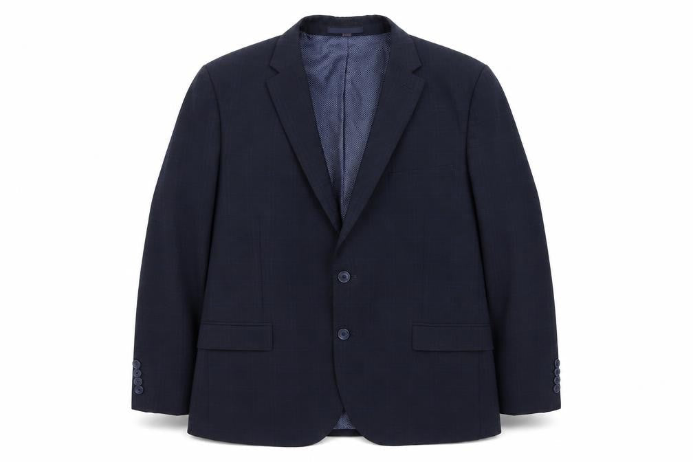 Marks & Spencer Mens Blue Wool Jacket Suit Jacket Size 2XL Regular