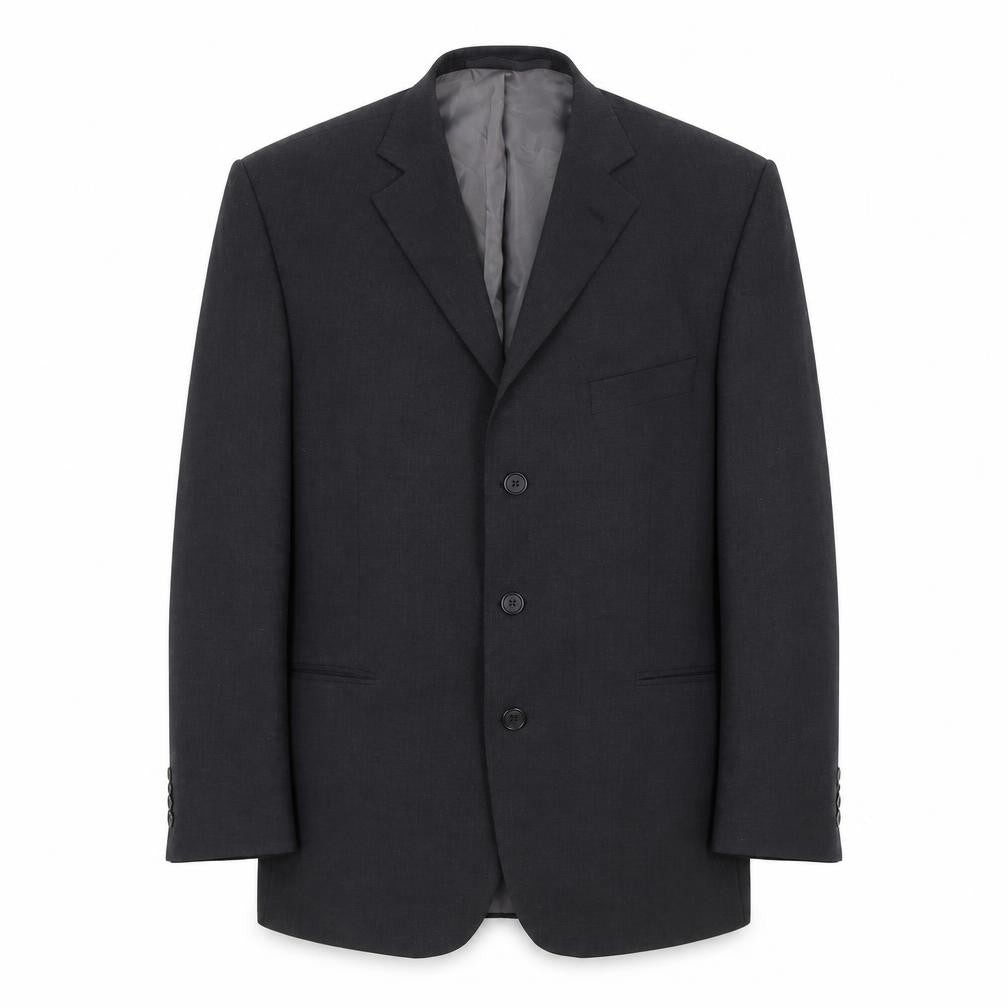 Marks & Spencer Mens Grey Polyester Jacket Suit Jacket Size 42 Regular