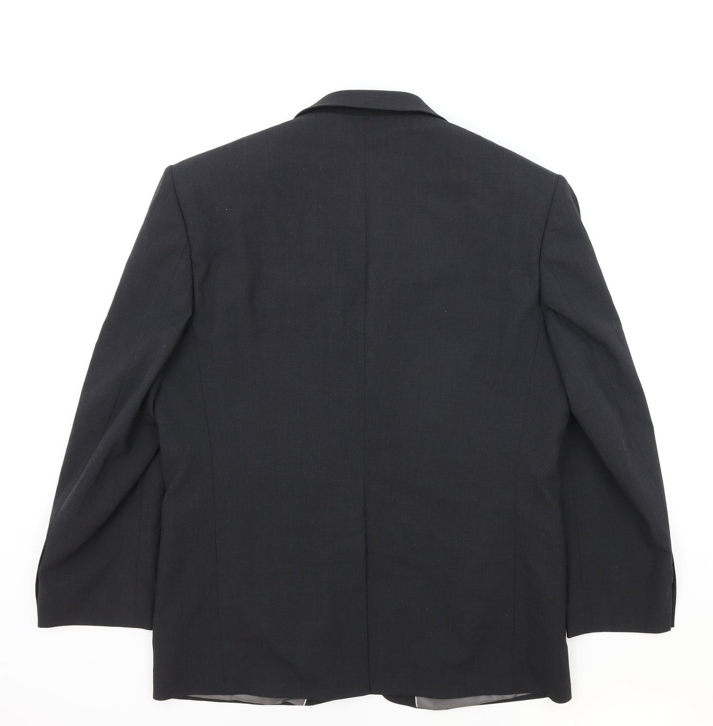 Marks and Spencer Mens Grey Polyester Jacket Suit Jacket Size 42 Regular