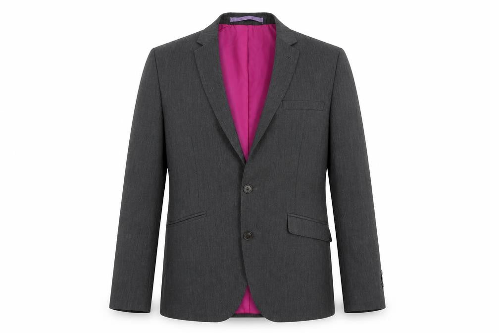 Marks & Spencer Mens Grey Polyester Jacket Suit Jacket Size M Regular